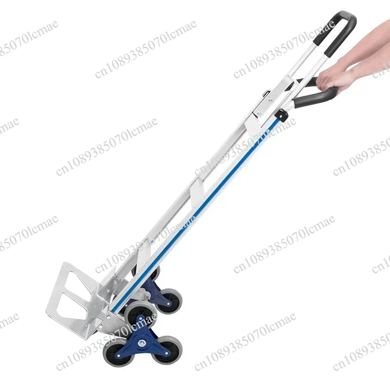 2025 NEW Electric Aluminum Alloy Tiger Carts, Carts, Freight Carts, Two Wheeled Trucks, Climbing Stairs, Handcart 500 Thickened