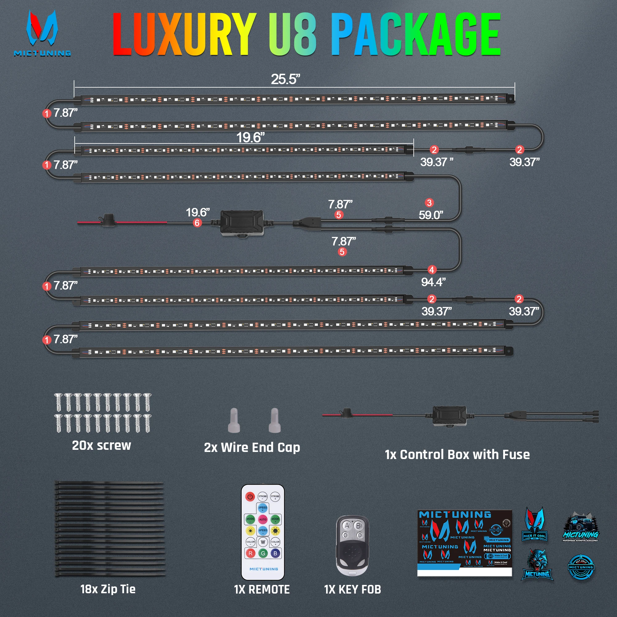 Mictuning U8 Rgb+Ic… - image