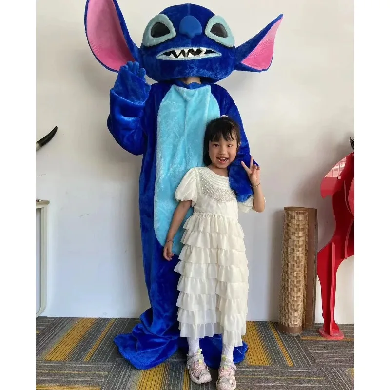Party Requisiten Cosplay Lilo & Stitch Maskottchen Werbung Kostüm Tier Karneval Feier Bühne Kostüm Party Cosplay Kostüme