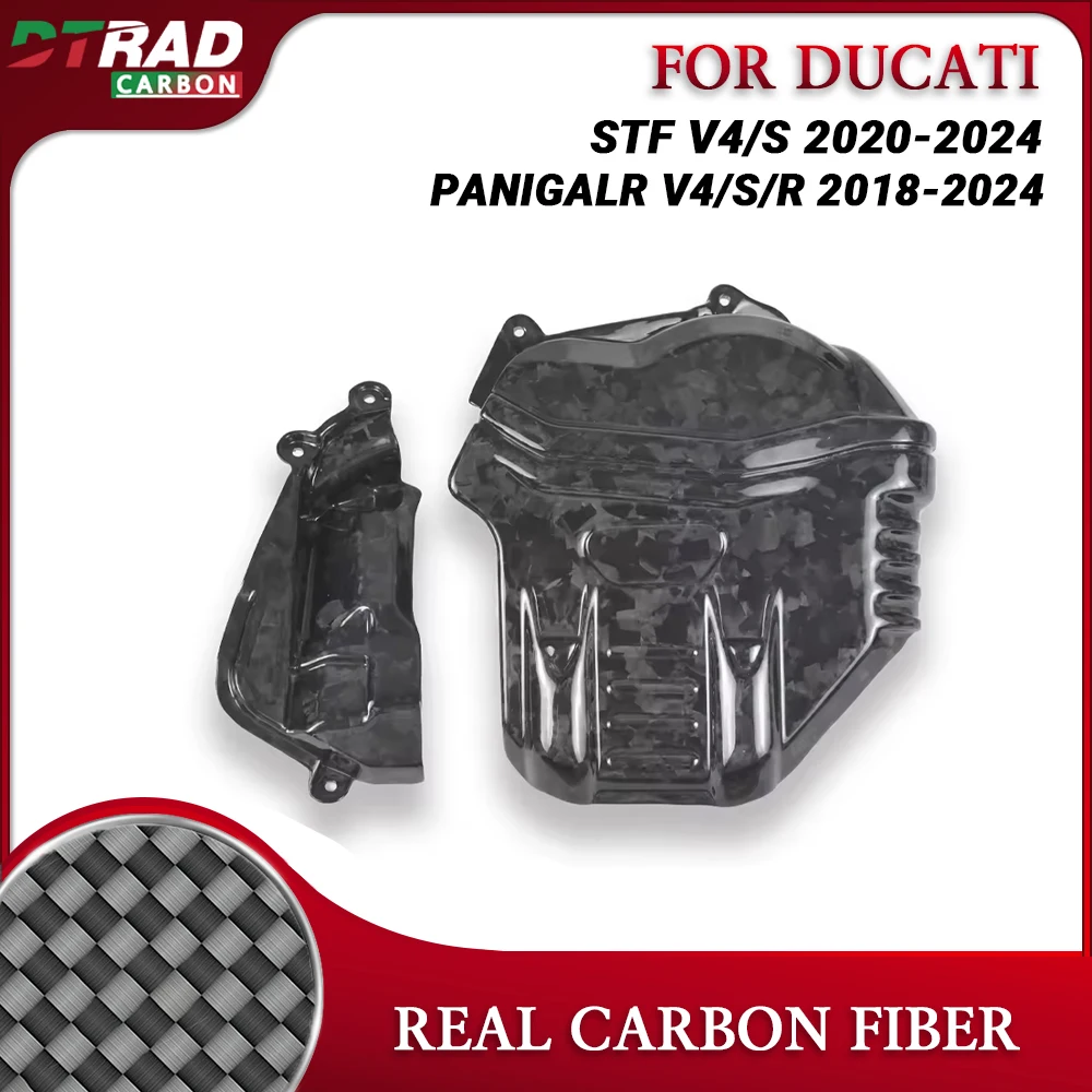 

Carbon Fiber Cylinder Head Cover Engine Covers For Ducati Streetfighter Panigale V4/S/R/SP Motorcycle Accessories Fairing Kit