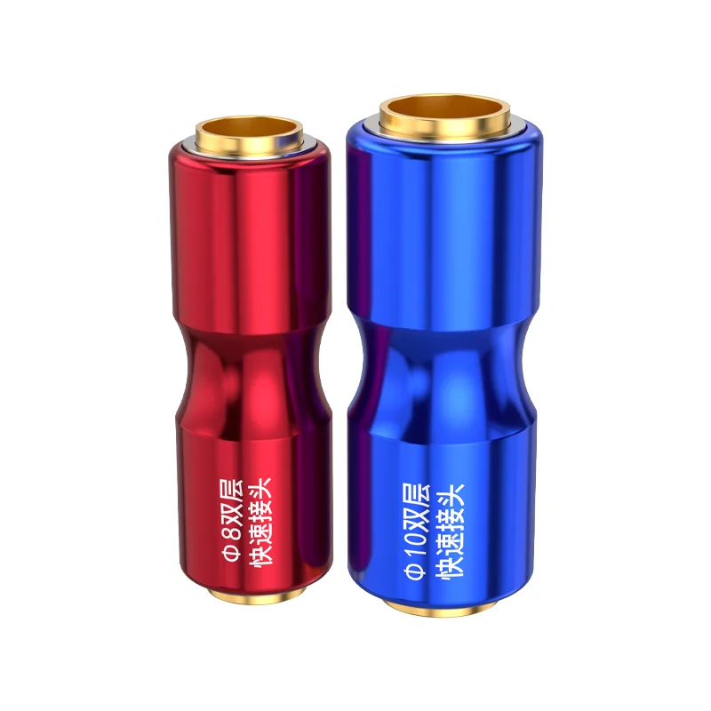 Truck Air Hose Quick Color Random Connect Double-Layer Explosion-proof Pneumatic Quick Connect Straight Through Automotive arts