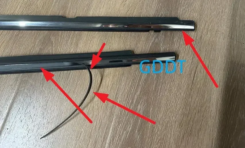 Black or Chrome 4 Pcs Windows Rubber Weatherstrip Waterproof Pressure Sealing Belt Moulding Trim for Toyota Corolla 2007-2014