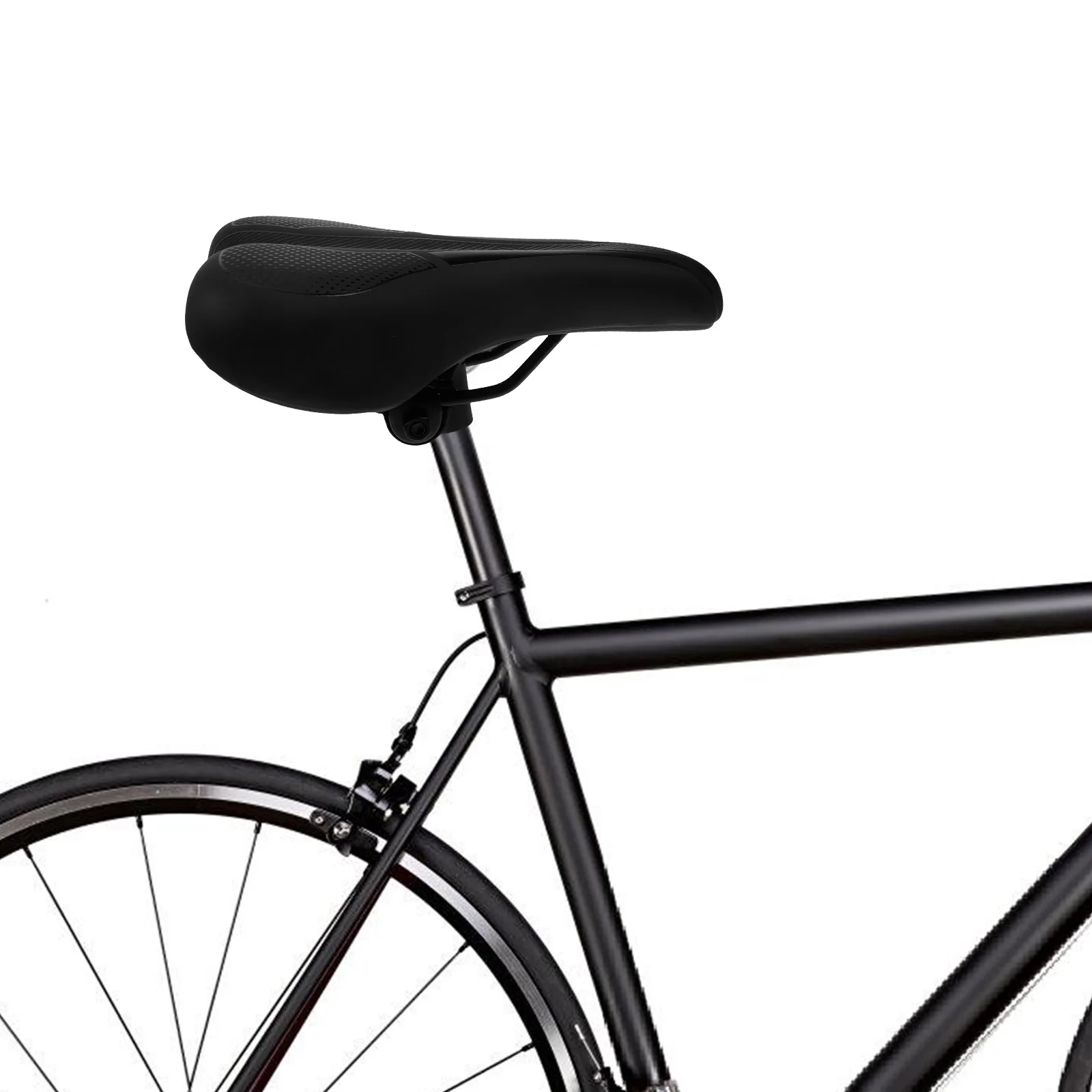 

Heavy Duty Bike Seat Cushion Thickened Comfort Support for Road Mountain Bicycle Waterproof Saddle Replacement Long Ride Comfort