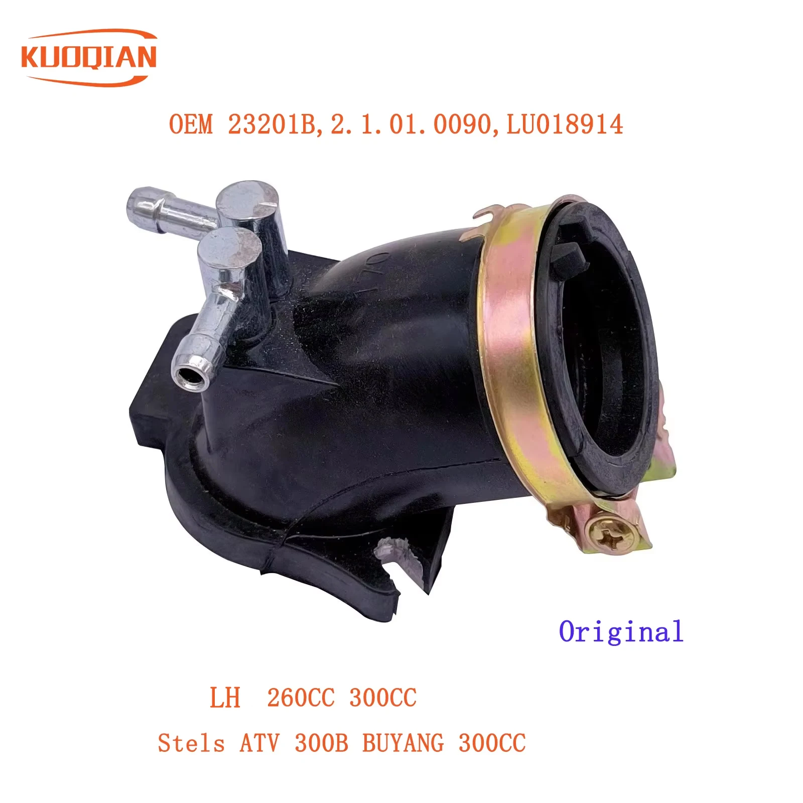 Jiont Carburetor Intake Manifold  23201B for LH260 300 260cc 300cc LH260 LH300 ATV Quad