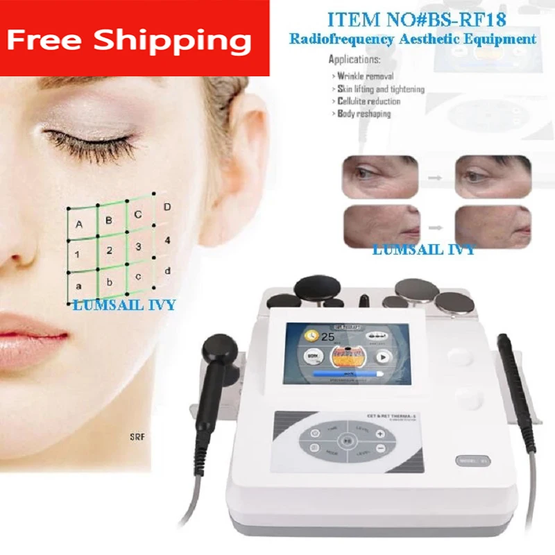 

2024 Newest INDIBA Tecar High Frequency 448KHZ Therapy Health Care System RF RET CET Machine Lose Weight Relieve Pain