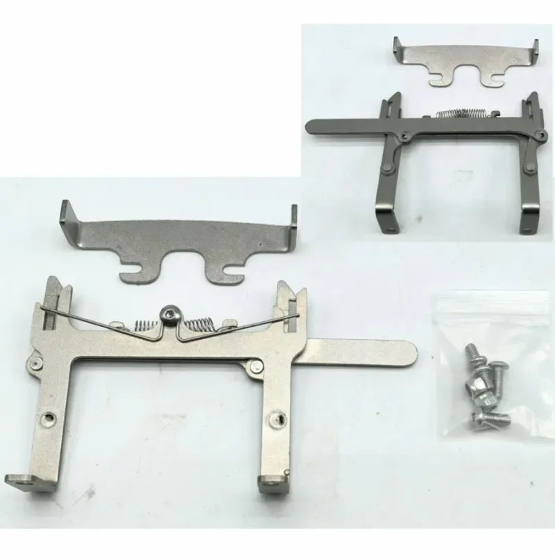 1 Set Metal Simulation Car Shell Buckle Lock for 1/14 Tamiya RC Truck Man 620 56323 56325 Diy Parts Toys