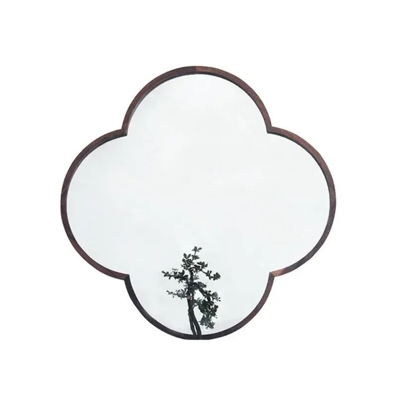 Dressing all over Decorative Wall hanging Makeup bathroom Plum blossom Mirrors Decorative Mirrors Iron Crafts Northern Europe