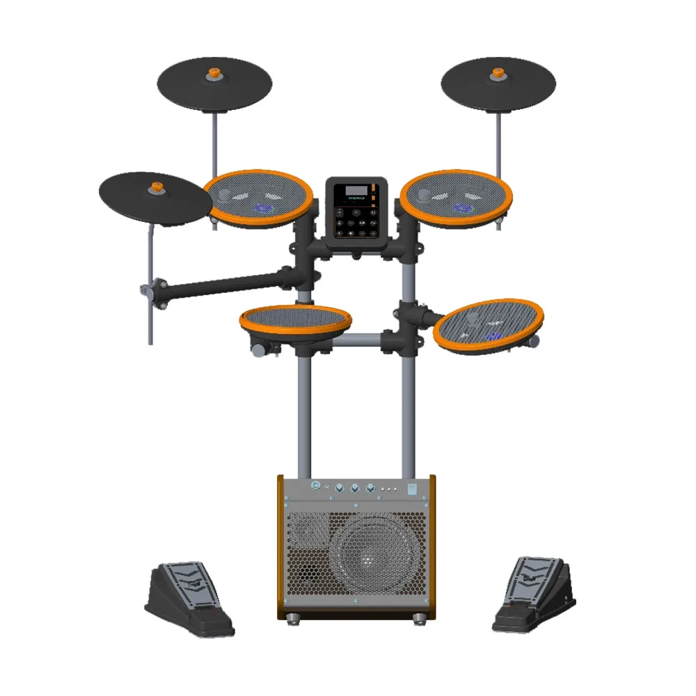 

Профессиональные ударные инструменты Легкий электронный барабан для начинающих и детей