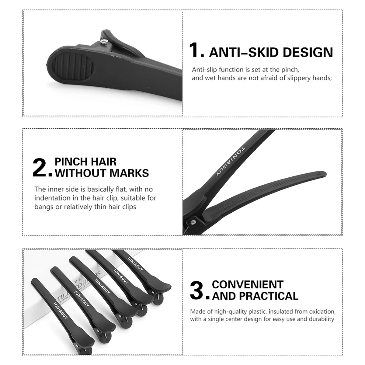 12pcs Barber Hairdressing Clip Barber Hair Cutting Partition Hairpin Pro Hairdresser Styling Accessories Salon Home Styling Tool