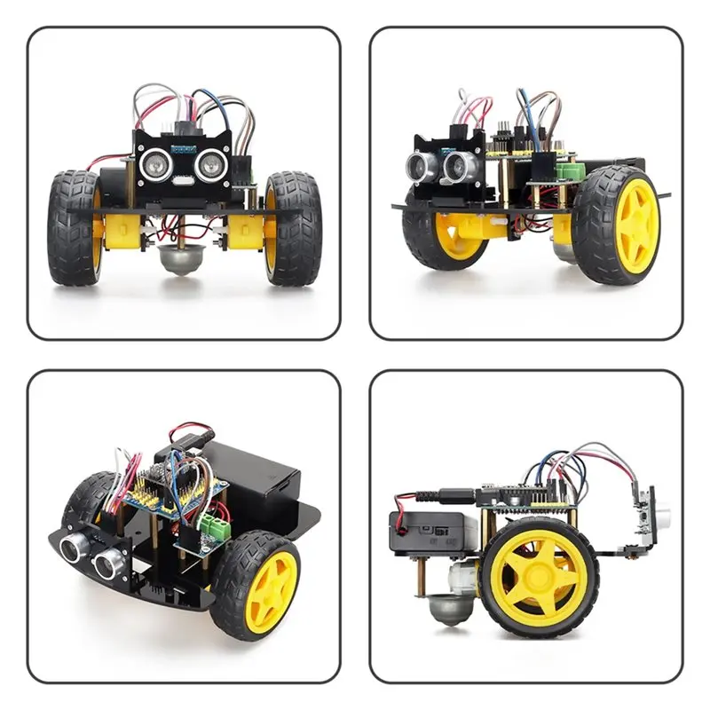 CJSD-Smart Starter Robot Kit Complete Educational Robotics Set Starter Robot Kit Smart Robot Kit