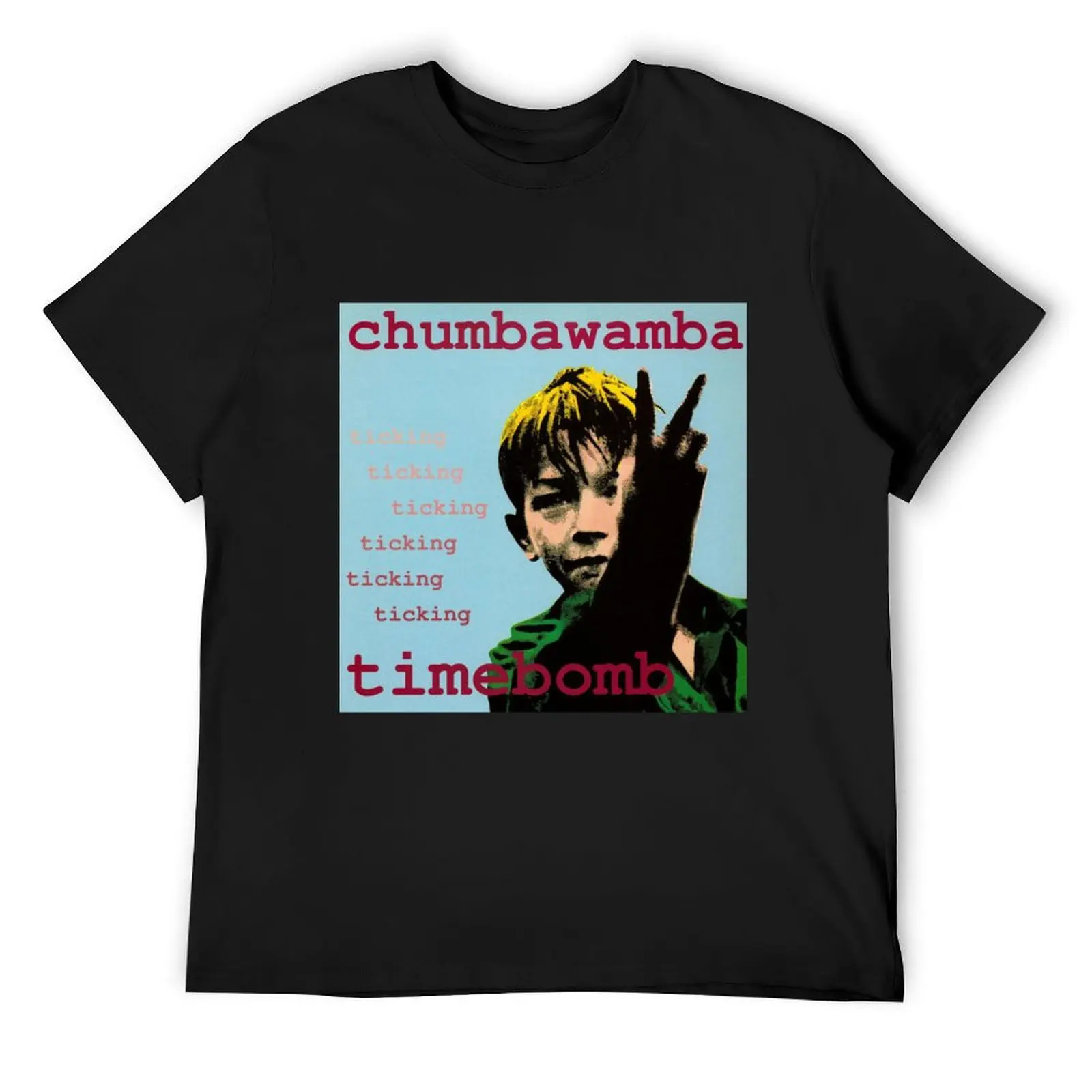 

Chumbawamba Essential T-Shirt blue archive oversized t shirt plus sizes Blouse clothes for men
