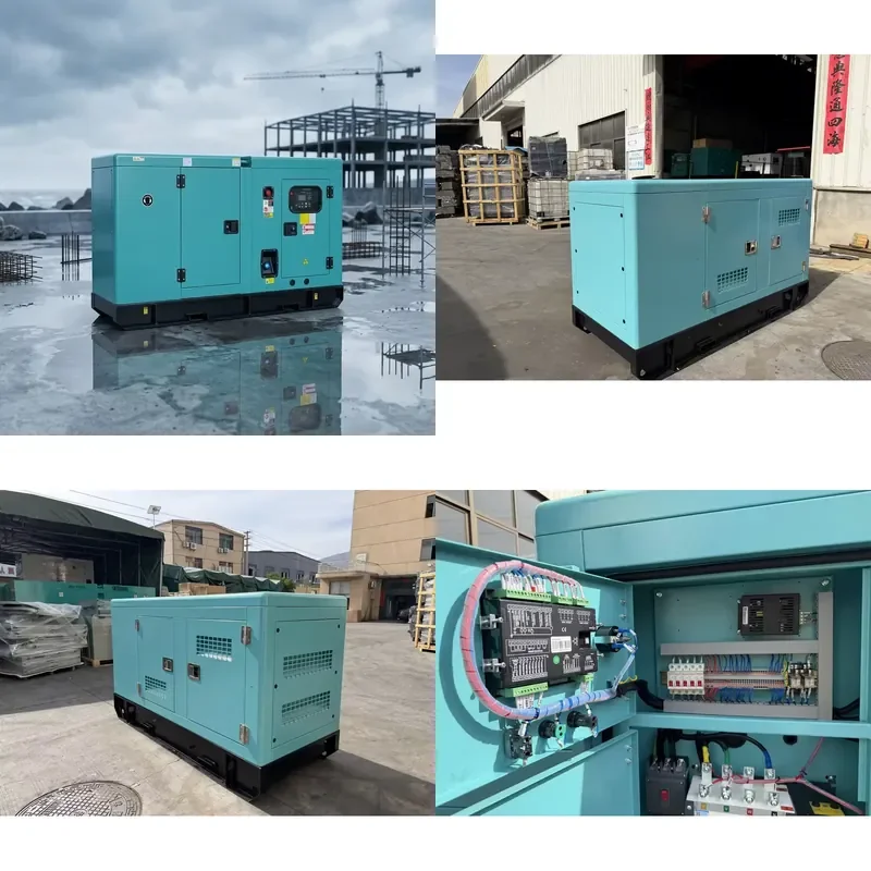 POWER Factory Price Emergency Backup Power Low Noise Genset 20kw 32Kw 50kva Generator Set Price