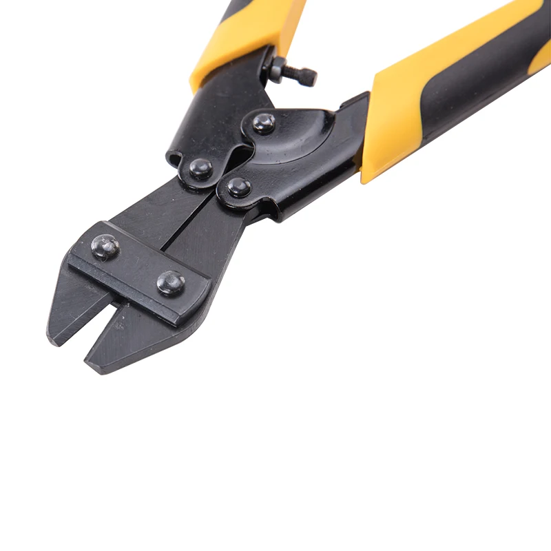 Deli 8 Inch Manual Wire Cutters Cr-V Steel Anti-slip Handle Pliers Multifunctional Electrician Special Steel Wire Cutting Pliers