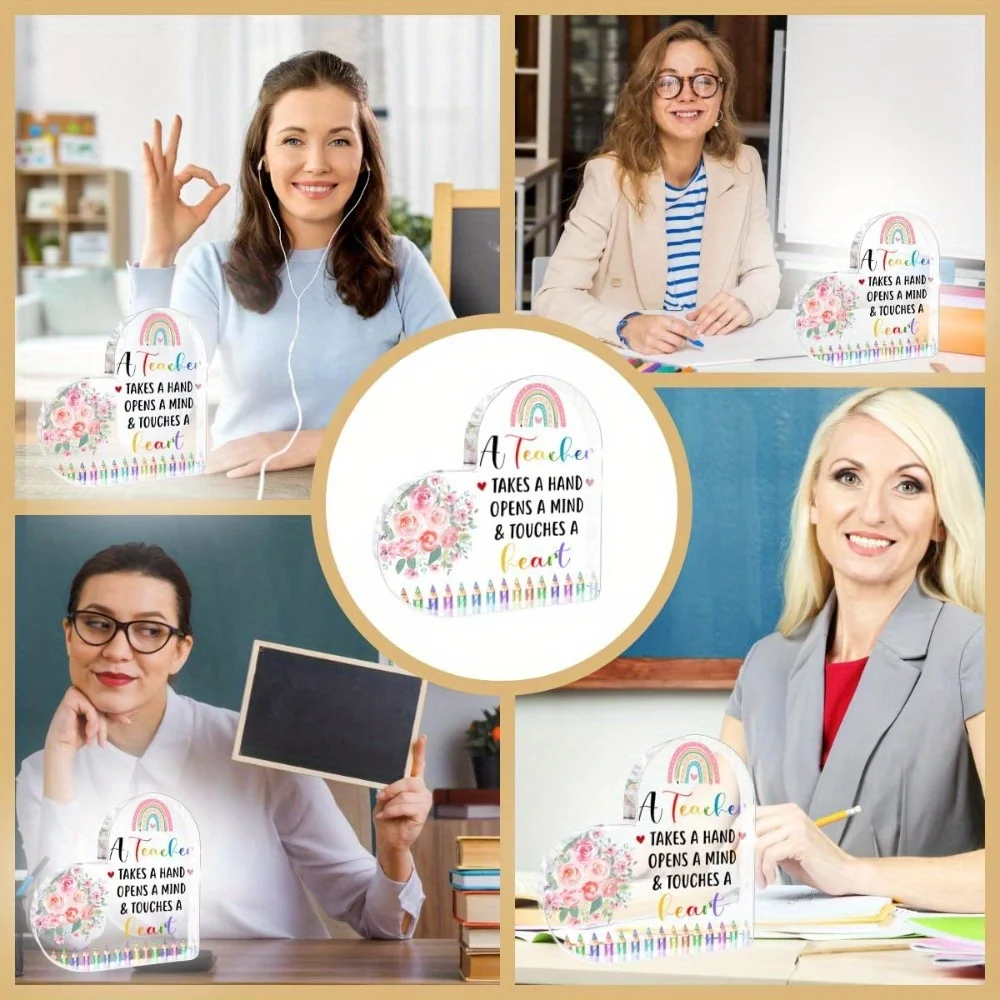 Best Teacher Appreciation Sign - Versatile Gift for Educators, Bosses & Coaches