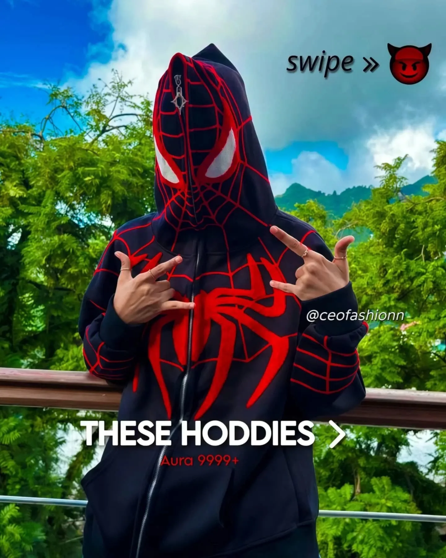 

Американские винтажные толстовки с вышивкой паука в стиле аниме, женские уличные свободные пальто, модные готические топы большого размера Y2k, кавайная одежда на молнии