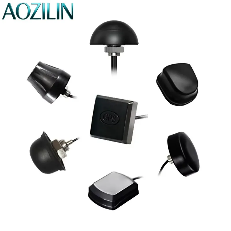 AOZILIN High Precision Full Band GNSS RTK Antenna L1 L2 L5 Compatible With GPS GLONASS BDS Galileo Support Customization