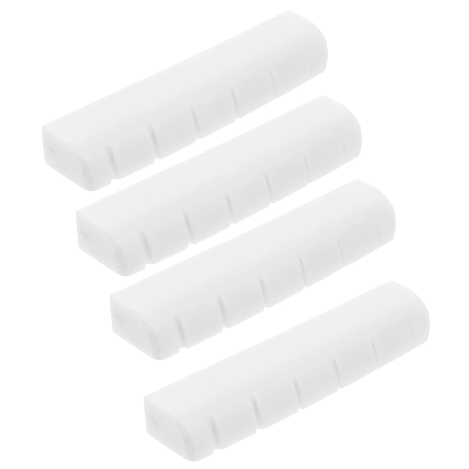 

4Pcs Guitar String Nut Premium Bone Material Smooth Finish for Electric Guitar Replacement Parts High Sound Performance