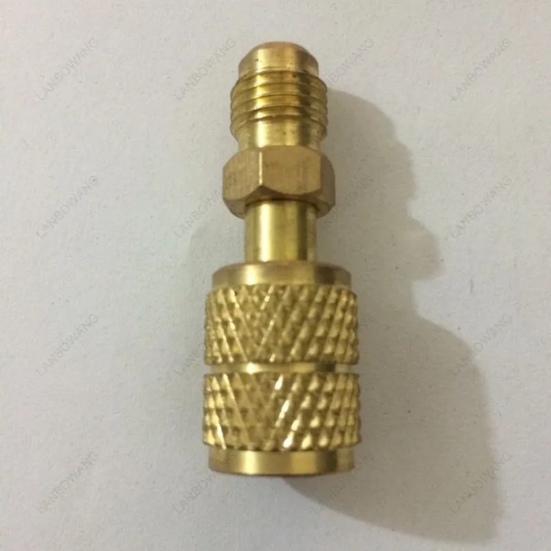 Suitable for R410A Refrigeration and Air Conditioning Adapter Connector External 1/4SAE Internal 5/16SAE ADAPTER AD87 Connection