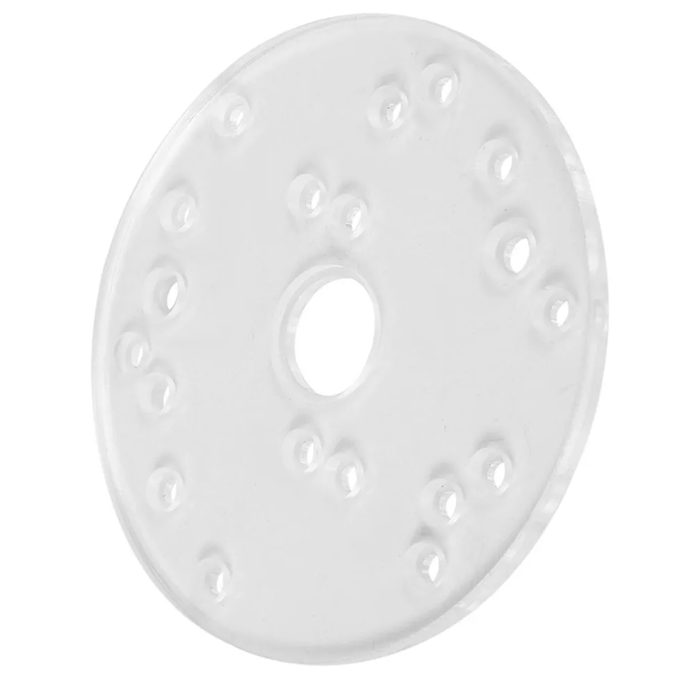 

Универсальная опорная пластина фрезерного станка диаметром 6,5 дюйма/164 мм, комплект опорной пластины фрезерного станка из прозрачного акрилового материала