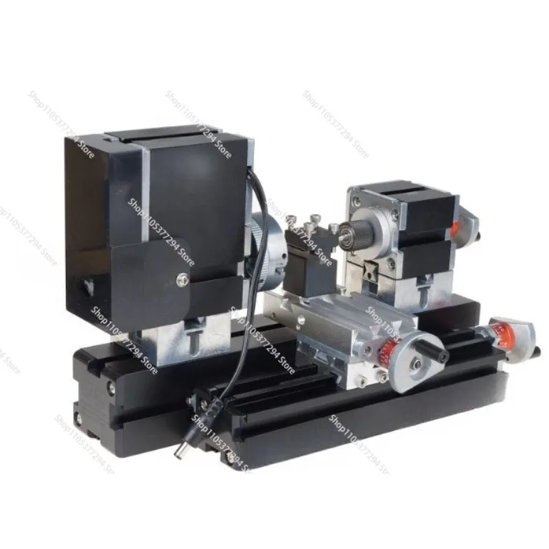 TZ20002MR-60 High-power Miniature Metal Rotating Lathe - Student Model Machine Tool Set for DIY Use