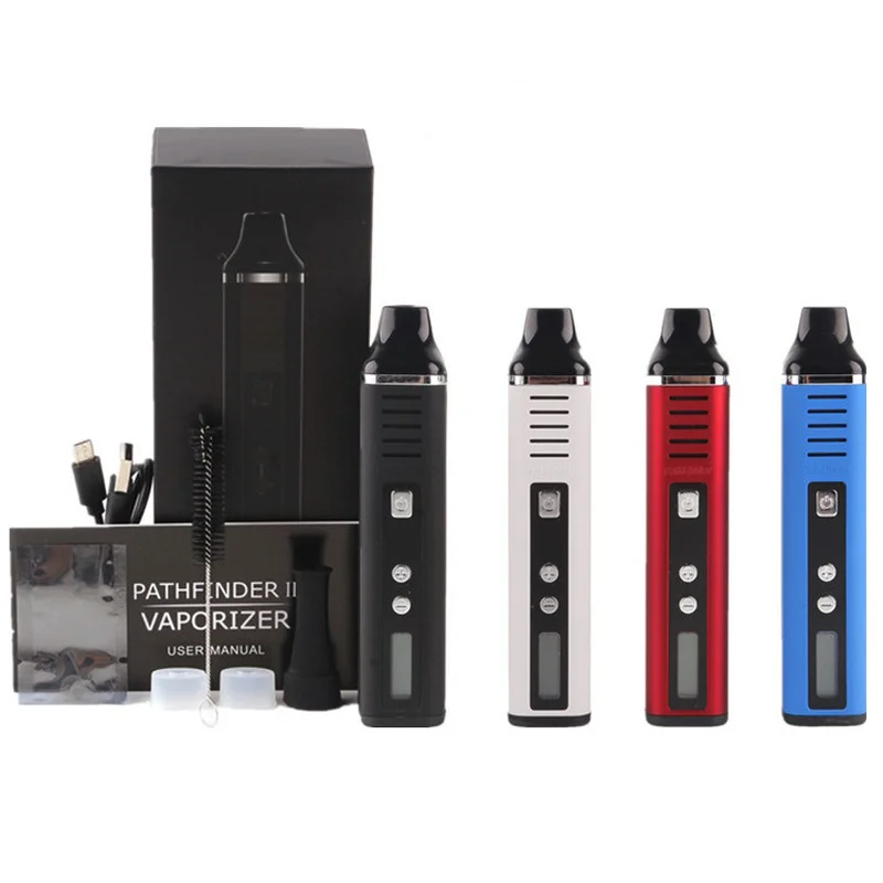 Dry Herb Vaporizer Pathfinder V2 Vape Pen 2200mAh Battery Electronic Cigarette Herbal Vaporizer Vapor Starter Kit