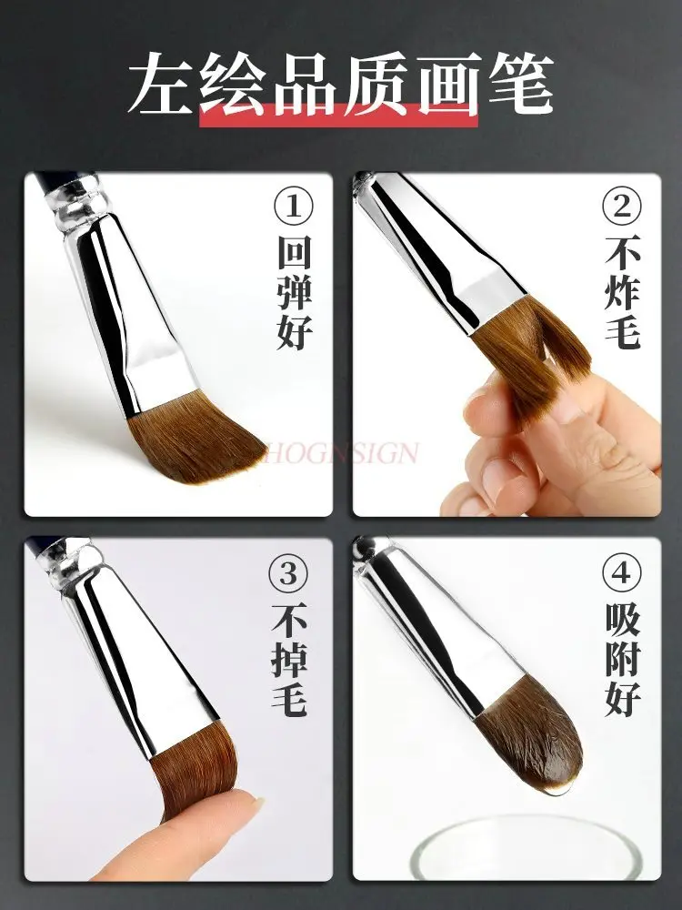 

6 шт. акварельная живопись, художественная живопись, набор ручек для акварельных крючков, экзамен студентов искусства, кисть для рисования, набор