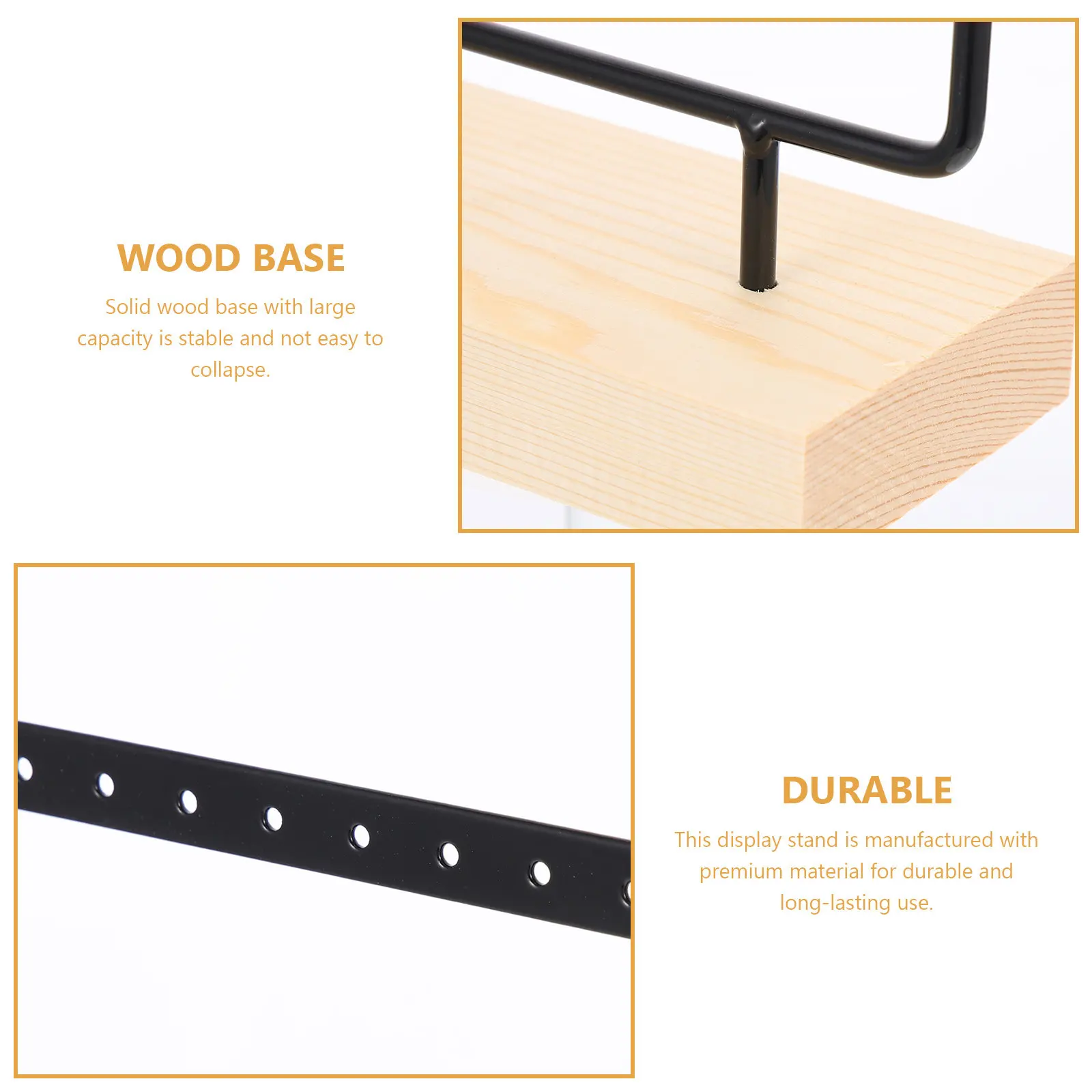 

Stylish Earrings Hanging Rack Jewelry Display Stand for Dresser Cabinet Delicate Jewelry Rack Home Storage Solution