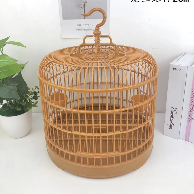 

Luxury Round Budgie Bird Cages Parrot Canary Park Carrier Bird Cages Breeding Maison Oiseaux Exterieur Birdhouse Outdoor WZ50BC