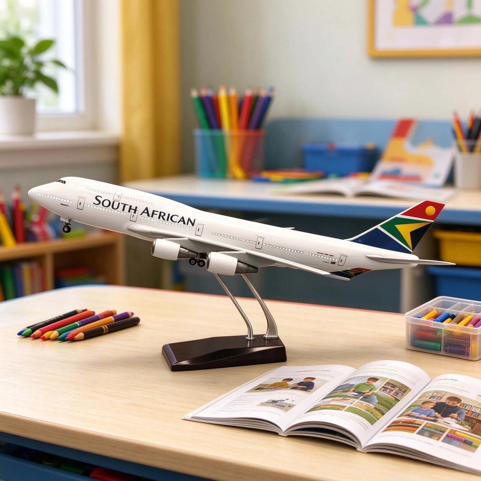 47CM Scale Aircraft1/150 Aviation B747 Dreamliner South Airlines Boe-ing 747 Airplane Model Kit Model Plane Adult Display