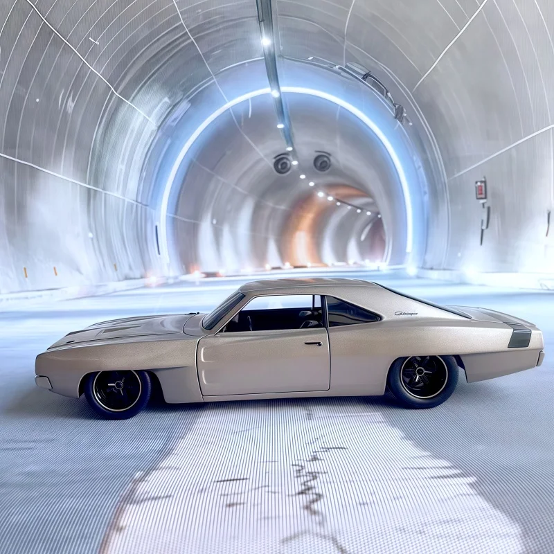 JADA1/24 Speed & Thrill 9 Dodge Charger (het voertuig gebruikt door Don the Boss) legering model beeldje - een cadeau voor kinderen om te verzamelen