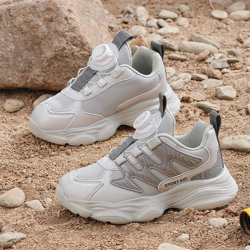 

Boys' Sneakers 2025 Autumn New Children's Non Slip Waterproof Running Shoes Lightweight Comfortable Soft Sole Girls Casual Shoes