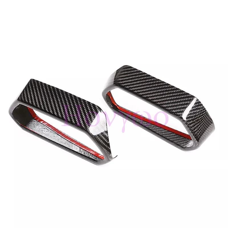 Real Carbon Fiber Side Air Outlet Vent Cover Decor Fit For LAMBORGHINI URUS 2018-2024