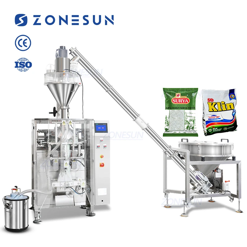 ZONESU ZS-FS06 Автоматическая машина для наполнения и запечатывания пакетов для порошкового порошка с вертикальной формой и подачей шнека ZONESU ZS-FS06 Автоматическая машина для наполнения и запечатывания пакетов для порошкового порошка с вертикальной формой и подачей шнека