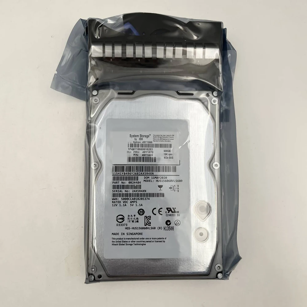 1PCS 02RR9T HDD 2.5'' ST900MM0006 9WH066-150 900G 10K.6 SAS Hard Drive For DELL