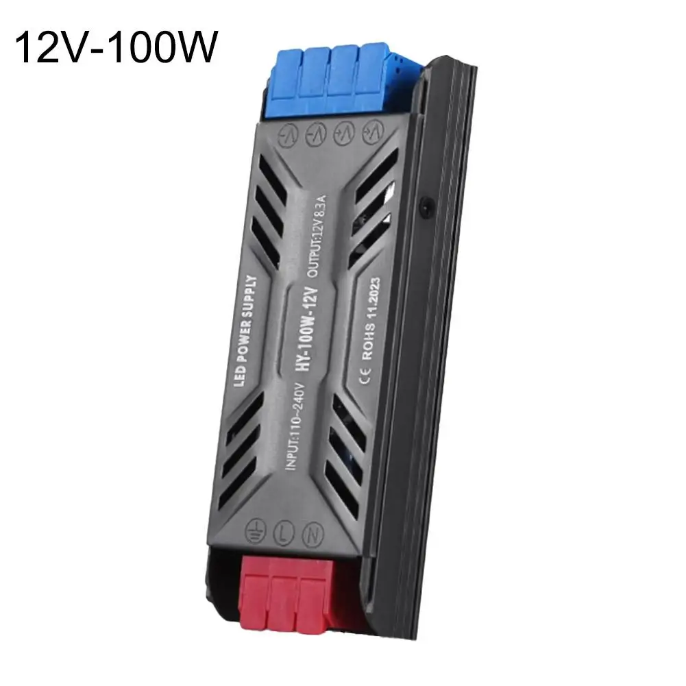 

Tough Aluminum Housing in Ultra Thin 12V/24V LED Transformers Ensures Longevity and Performance Under Load Conditions