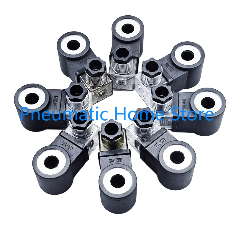 Cartridge Valve Solenoid Valve Hydraulic Valve Coil Inner Diameter 13mm Height 37mm