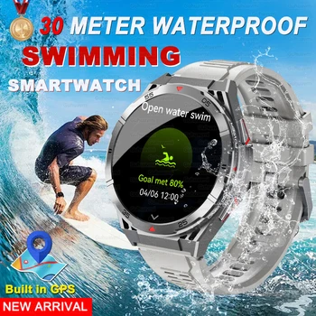 Voor Xiaomi Professionele versie Zwemmen Smartwatch 30 meter Waterdichte Outdoor GPS Satelliet Positionering Kompas Sportarmband