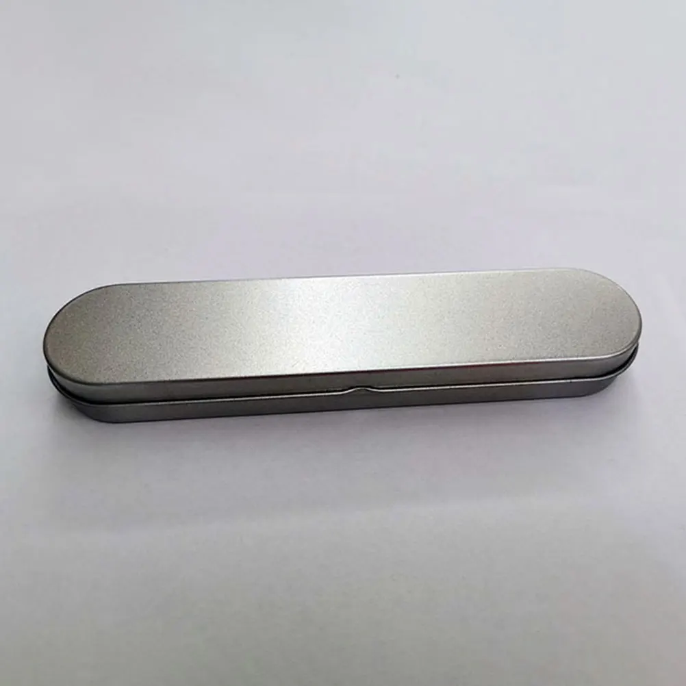 4 قطع صندوق أدوات مكتبية صفيح حاوية أقلام مختلفة منظم مدرسي مقلمة معدنية للطلاب تصميم بسيط ناعم