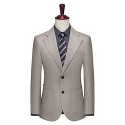 L94338 Men's suit jacket casual business formal groom wedding dress high-end new fashion