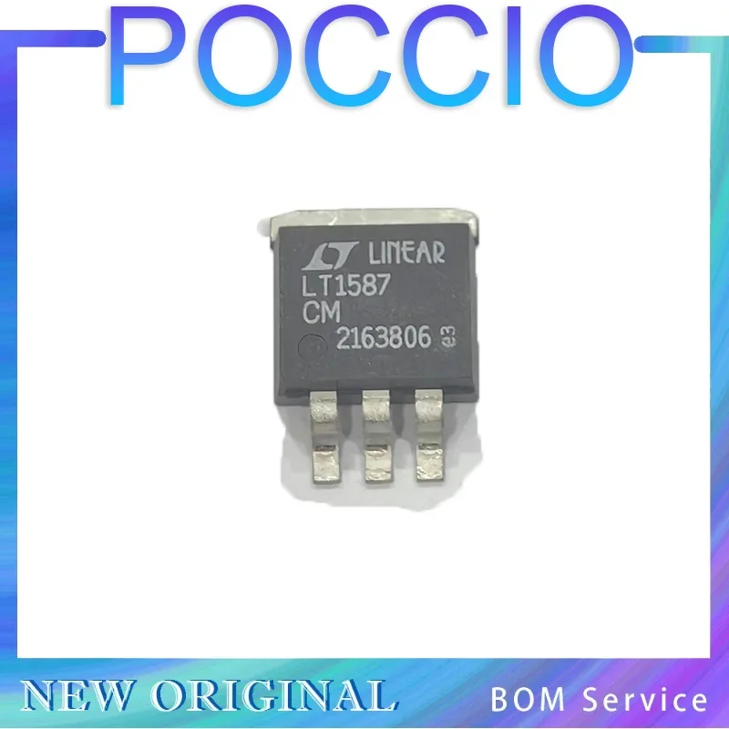 LT1587CM LT1587CM-1.5 LT1587CM-3.3 LT1587CM-3.45 LT1587 - 7A, 4.6A, 3A Low Dropout Fast Response Positive Regulators Adjustable