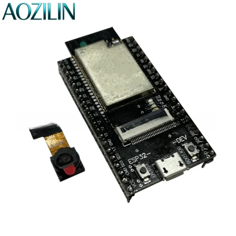 AOZILIN ESP32-CAM Development Board With OV3660 Camera WiFi Bluetooth Wireless IoT Image Capture Module