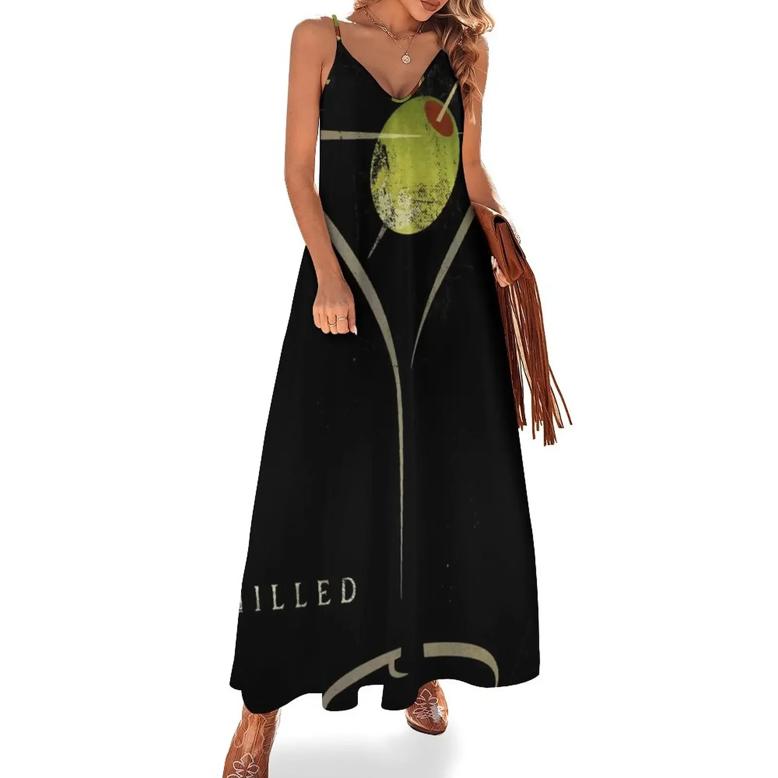 

Olive Martini Sleeveless Dress summer dress woman 2025 dress summer dresses for official occasions Women's skirt