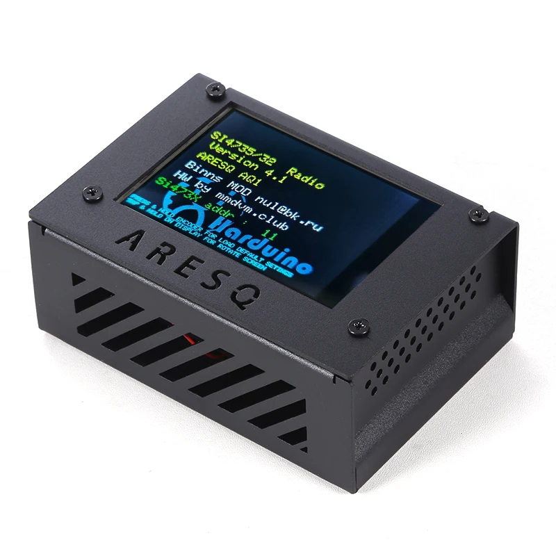 Imagem -03 - Aresq-mini Full Band Radio Aq1 All Band Radio Receiver fm lw mw Sw-ssb Chip Si4732 28 Touch Screen Bateria