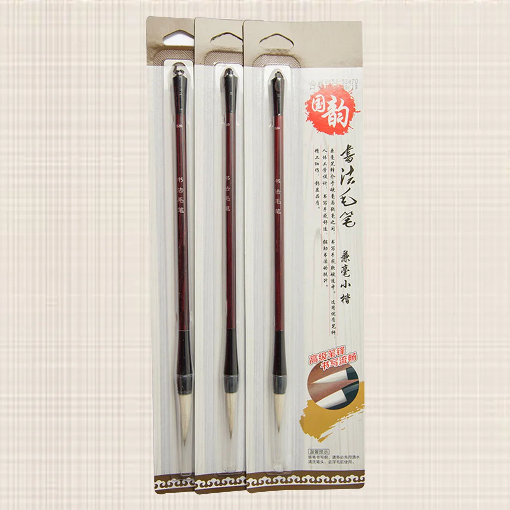 

3 PCS Brush Set Calligraphy Supplies Art for Artist Writing Drawing Chinese Caligraphy