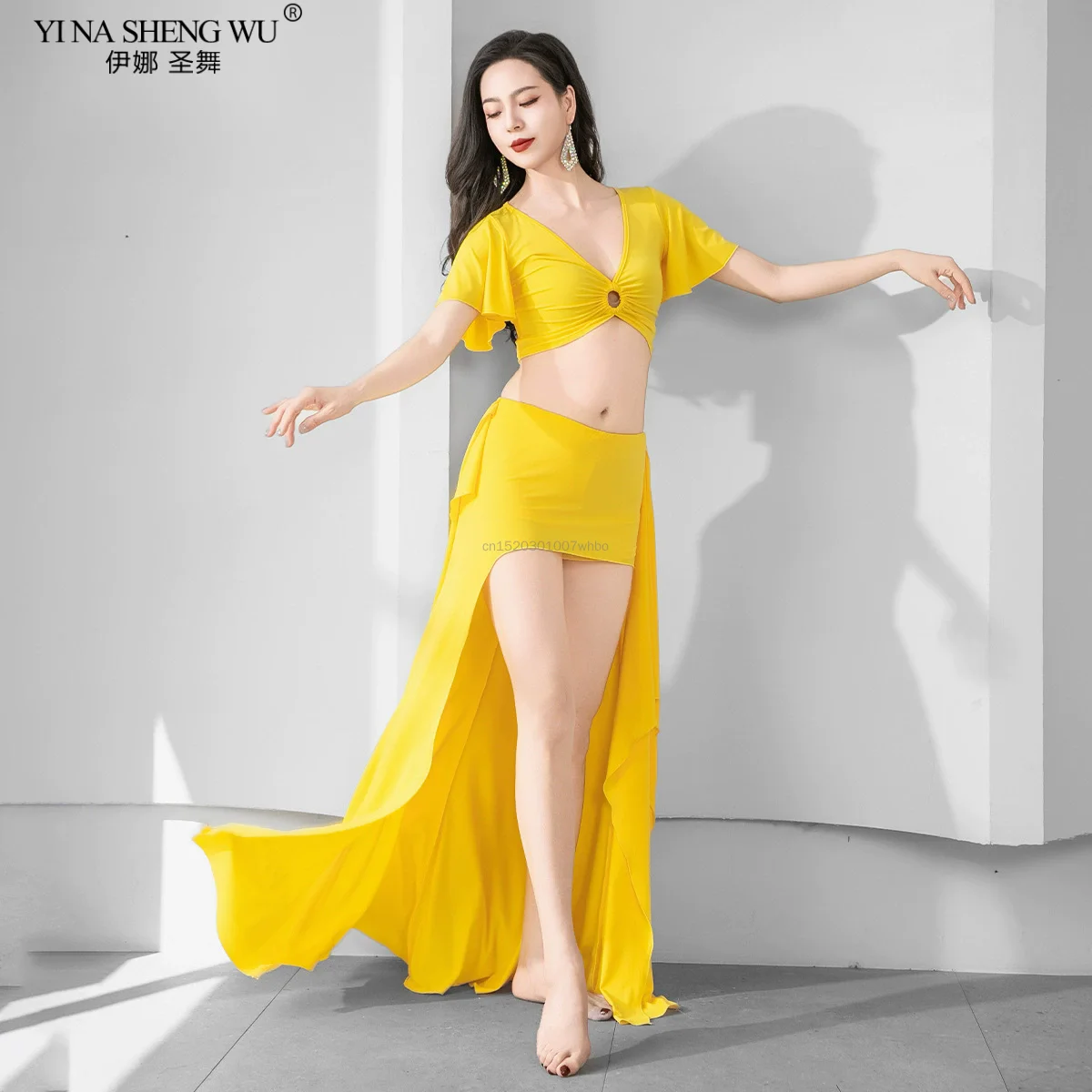 New Belly Dance Costumes Women Soft Comfortable Belly Dance Practice Clothes for Girls Oriental Belly Dancing Training Top Skirt