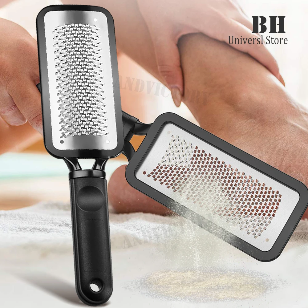 

1Pcs Foot Rapr File For Women Man Heel Black Scrubber Dry Dead Skin Callus Remover Feet Skin Care Spa Products Pedicure Tools