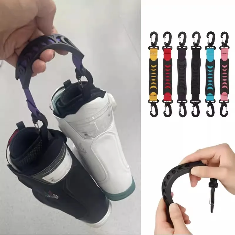 1pcs Nylon Roller Skate Straps for Carrying Strap Leashes Carrier for Ski Boot Shoe Lifter Portable Inline Skate Straps Winter