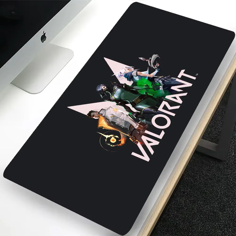 VALORANT Phoenix Large Gaming Mouse Pad Computer Mousepad PC Gamer Laptop Mouse Mat Office Mausepad XXL Keyboard Mat Desk Pad