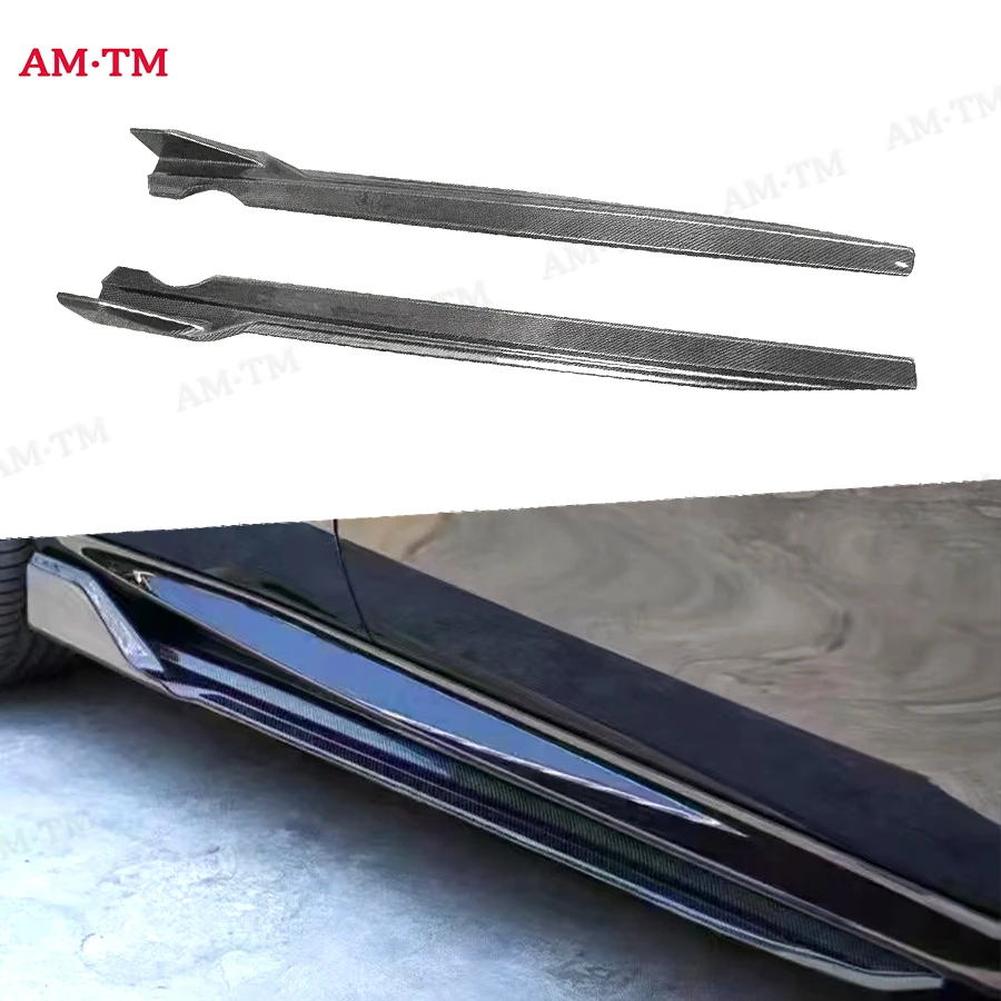 

Carbon Fibe Side Skirt For BMW X5 G05 X6 G06 2018-2022 Side Skirts bumper Splitters Cupwings Winglets Canards Apron