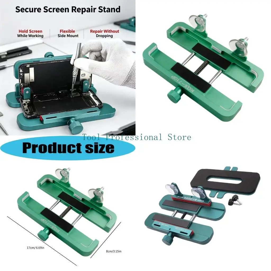57QF Phone Fixing Tool Circuit Board Clamp With Suction Cup For Stable Handling During Battery Or Board Repairs